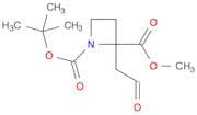 1-tert-Butyl 2-methyl 2-(2-oxoethyl)azetidine-1,2-dicarboxylate