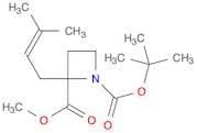 1-tert-Butyl 2-methyl 2-(3-methylbut-2-en-1-yl)azetidine-1,2-dicarboxylate