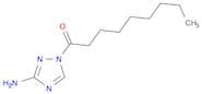 1-Nonanone, 1-(3-amino-1H-1,2,4-triazol-1-yl)-