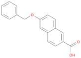 2-Naphthalenecarboxylic acid, 6-(phenylmethoxy)-