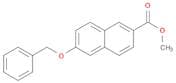 2-Naphthalenecarboxylic acid, 6-(phenylmethoxy)-, methyl ester