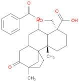 9,11a-Methano-11aH-cyclohepta[a]naphthalene-4-carboxylic acid, 5-(benzoyloxy)tetradecahydro-4-(hyd…