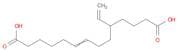 6-Tetradecenedioic acid, 10-ethenyl-