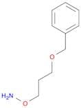 Hydroxylamine, O-[3-(phenylmethoxy)propyl]-