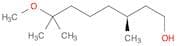 1-Octanol, 7-methoxy-3,7-dimethyl-, (3S)-