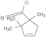 3-Cyclopentene-1-carbonyl chloride, 1,2,2-trimethyl-