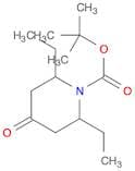 tert-Butyl 2,6-diethyl-4-oxopiperidine-1-carboxylate