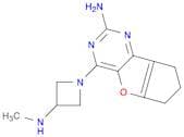 9-[3-(methylamino)azetidin-1-yl]-7-oxa-10,12-diazatricyclo[6.4.0.0²,⁶]dodeca-1(12),2(6),8,10-tetra…