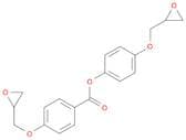 Benzoic acid, 4-(oxiranylmethoxy)-, 4-(oxiranylmethoxy)phenyl ester