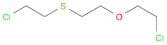 Ethane, 1-(2-chloroethoxy)-2-[(2-chloroethyl)thio]-
