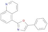 Quinoline, 5-(5-phenyl-2-oxazolyl)-