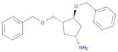 Cyclopentanamine, 3-(phenylmethoxy)-4-[(phenylmethoxy)methyl]-, (1R,3S,4R)-
