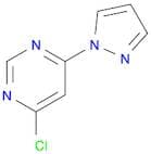 4-Chloro-6-(1H-pyrazol-1-yl)pyrimidine