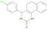 Benzo[h]quinazolin-2(1H)-one, 4-(4-chlorophenyl)-3,4,5,6-tetrahydro-