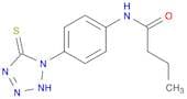 Butanamide, N-[4-(2,5-dihydro-5-thioxo-1H-tetrazol-1-yl)phenyl]-