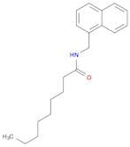 Nonanamide, N-(1-naphthalenylmethyl)-