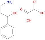 3-Amino-1-phenylpropan-1-ol oxalate