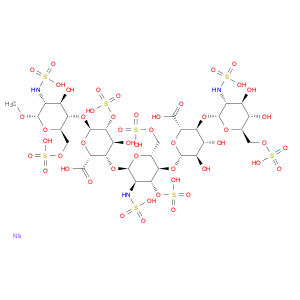 α-D-Glucopyranoside, methyl O-2-deoxy-6-O-sulfo-2-(sulfoamino)-α-D-glucopyranosyl-(1→4)-O-β-D-gluc…