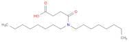 Butanoic acid, 4-(dioctylamino)-4-oxo-