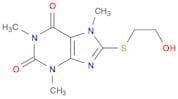 1H-Purine-2,6-dione, 3,7-dihydro-8-[(2-hydroxyethyl)thio]-1,3,7-trimethyl-