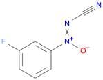 Diazenecarbonitrile, 2-(3-fluorophenyl)-, 2-oxide