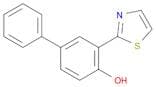 [1,1'-Biphenyl]-4-ol, 3-(2-thiazolyl)-