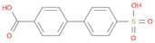 [1,1'-Biphenyl]-4-carboxylic acid, 4'-sulfo-