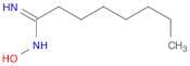 Octanimidamide, N-hydroxy-