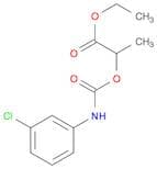 Propanoic acid,2-[[[(3-chlorophenyl)amino]carbonyl]oxy]-, ethyl ester