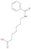 Heptanoic acid, 7-(benzoylamino)-