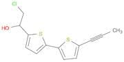 2-Chloro-1-(5'-(prop-1-ynyl)-2,2'-bithiophen-5-yl)ethanol
