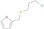 Furan, 2-[[(3-chloropropyl)thio]methyl]-