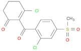2-Cyclohexen-1-one, 3-chloro-2-[2-chloro-4-(methylsulfonyl)benzoyl]-