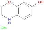 3,4-dihydro-2H-1,4-benzoxazin-7-ol;hydrochloride