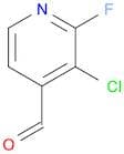 4-Pyridinecarboxaldehyde, 3-chloro-2-fluoro-