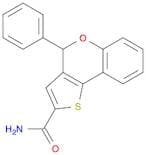 4H-Thieno[3,2-c][1]benzopyran-2-carboxamide, 4-phenyl-
