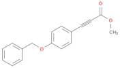 2-Propynoic acid, 3-[4-(phenylmethoxy)phenyl]-, methyl ester
