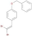 Benzene, 1-(2,2-dibromoethenyl)-4-(phenylmethoxy)-