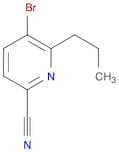 5-Bromo-6-propylpicolinonitrile