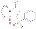 Diethyl fluoro(phenylsulfonyl)methylphosphonate