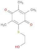 2,5-Cyclohexadiene-1,4-dione, 2-[(2-hydroxyethyl)thio]-3,5,6-trimethyl-