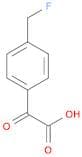 Benzeneacetic acid, 4-(fluoromethyl)-α-oxo-