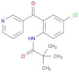 Propanamide, N-[4-chloro-2-(3-pyridinylcarbonyl)phenyl]-2,2-dimethyl-
