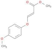 2-Propenoic acid, 3-(4-methoxyphenoxy)-, methyl ester, (2E)-
