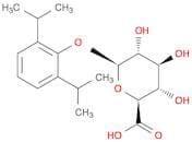 (2S,3S,4S,5R,6S)-6-(2,6-Diisopropylphenoxy)-3,4,5-trihydroxytetrahydro-2H-pyran-2-carboxylic acid