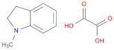 1H-Indole, 2,3-dihydro-1-methyl-, ethanedioate (1:1)