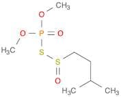 1-Butanesulfinothioic acid, 3-methyl-, anhydrosulfide with O,O-dimethyl hydrogen phosphorothioate …