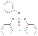 Phosphoric acid, 2-chlorophenyl diphenyl ester