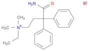 Benzenepropanaminium, γ-(aminocarbonyl)-N-ethyl-N,N-dimethyl-γ-phenyl-, bromide (1:1)