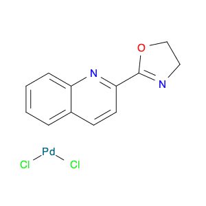 Palladium, dichloro[2-(4,5-dihydro-2-oxazolyl-κN3)quinoline-κN]-, (SP-4-3)-